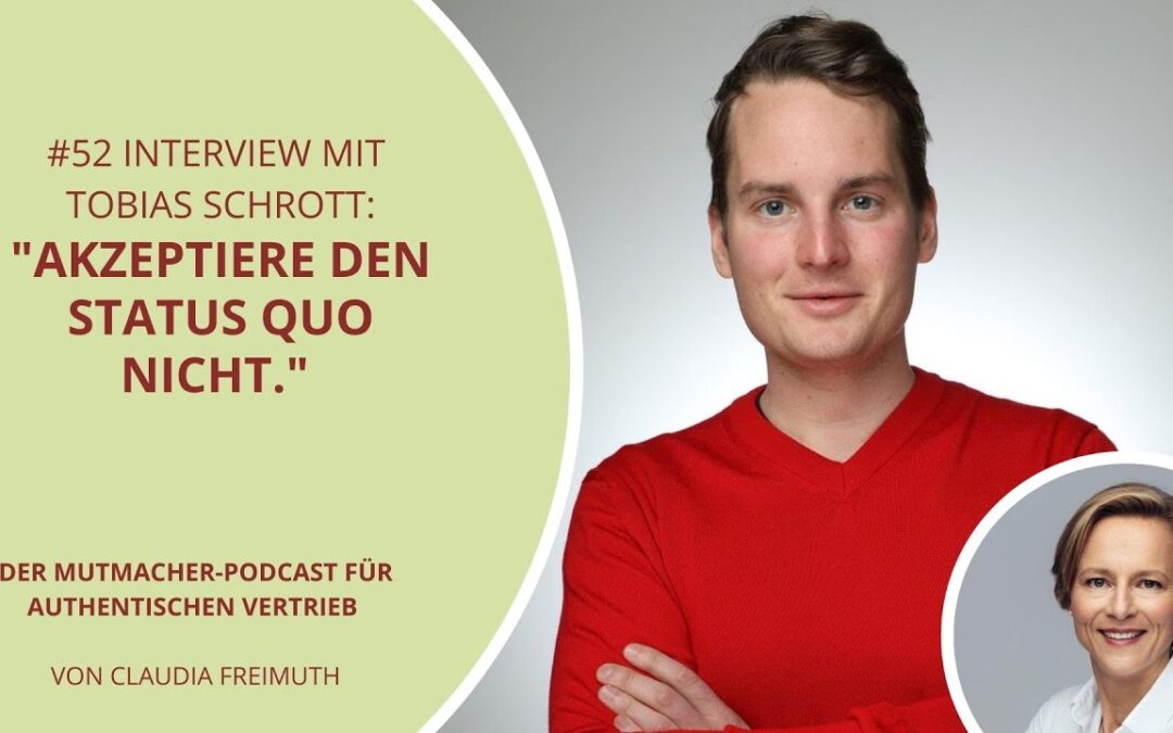 Akzeptiere den Status Quo nicht | Interview mit Tobias Schrott von Giggle.tips