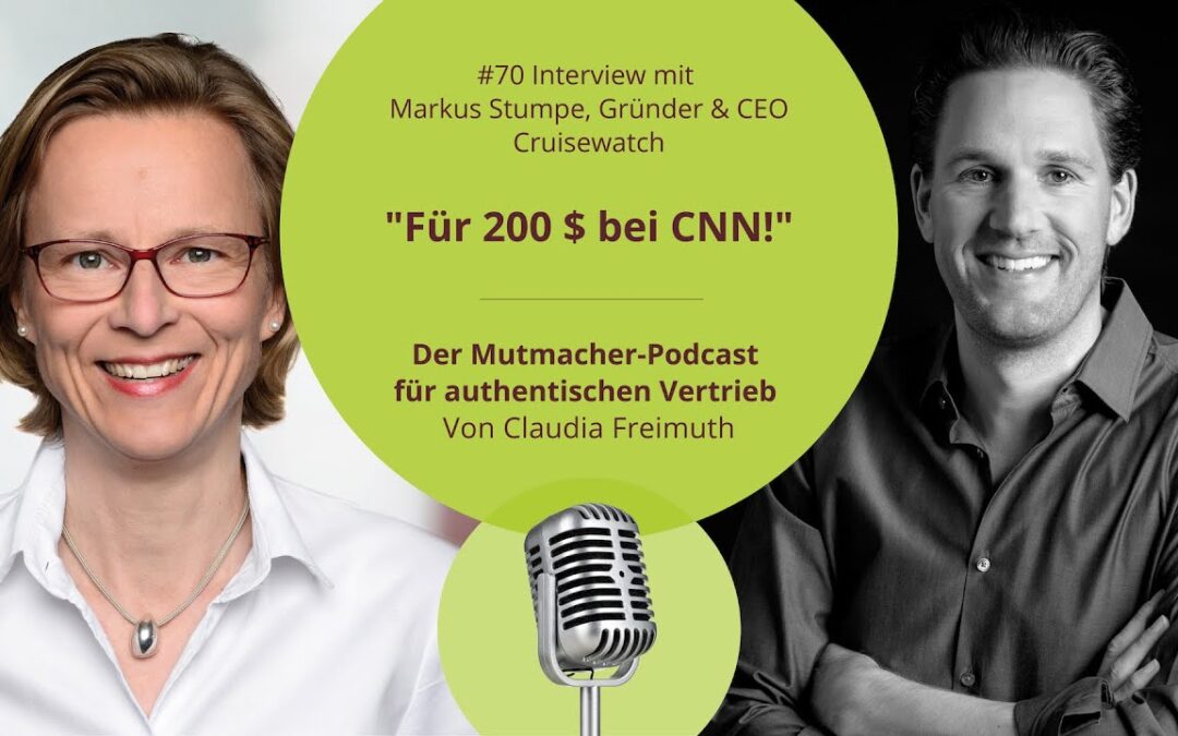 „Für 200 $ bei CNN!“ – Interview mit Markus Stumpe, Gründer & CEO Cruisewatch