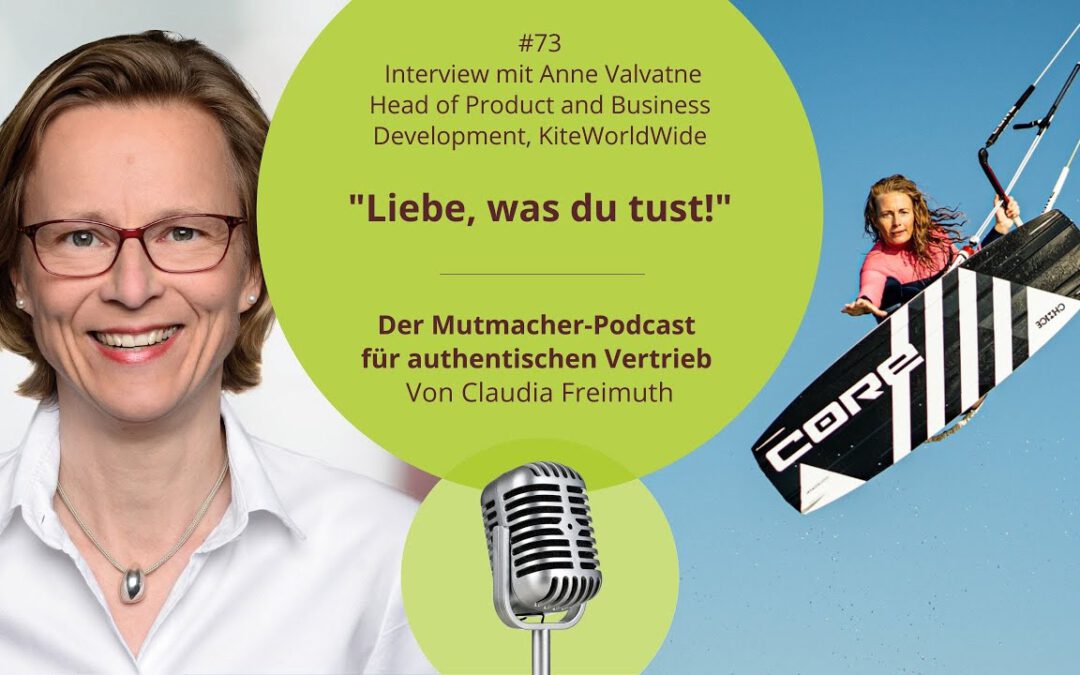 “Liebe, was du tust!” – Interview mit Anne Valvatne, Head of Product and Business Development, KiteWorldWide