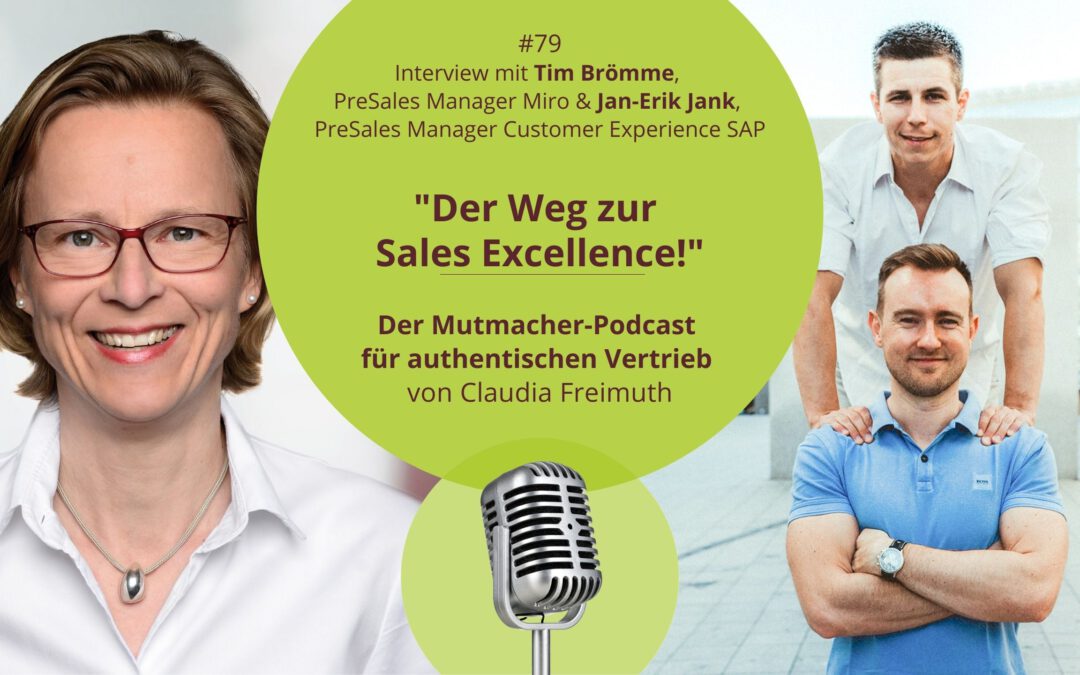 „Der Weg zur Sales Excellence!“ – Interview Tim Brömme, PreSales Manager Miro & Jan-Erik Jank, PreSales Manager Customer Experience SAP
