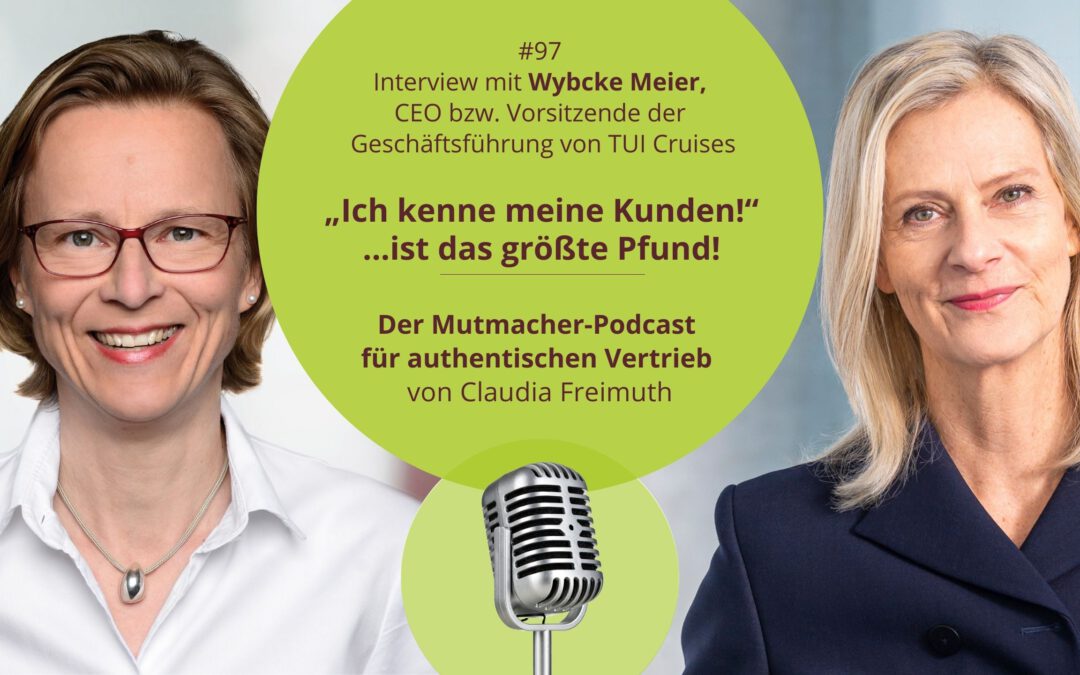 „Ich kenne meine Kunden!“…ist das größte Pfund! – Interview mit Wybcke Meier, CEO bzw. Vorsitzende der Geschäftsführung von TUI Cruises