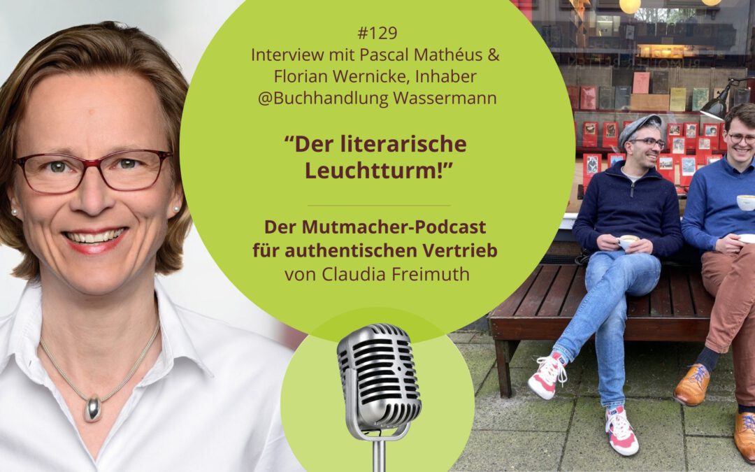 “Der literarische Leuchtturm!” Interview mit Pascal Mathéus & Florian Wernicke, Inhaber @Buchhandlung Wassermann