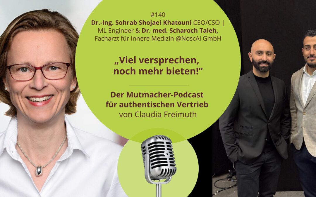 Dr.-Ing. Sohrab Shojaei Khatouni CEO/CSO | ML Engineer & Dr. med. Scharoch Taleh, Facharzt für Innere Medizin @NoscAi