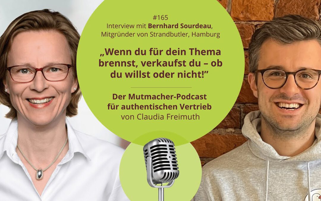 “Wenn du für dein Thema brennst, verkaufst du – ob du willst oder nicht!” Interview mit Bernhard Sourdeau, Mitgründer von Strandbutler, Hamburg
