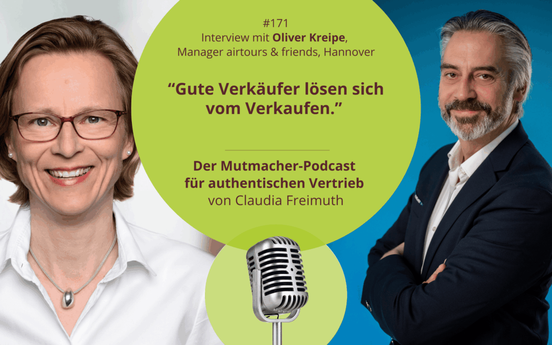 “Gute Verkäufer lösen sich vom Verkaufen.” Interview mit Oliver Kreipe, Manager airtours & friends, Hannover