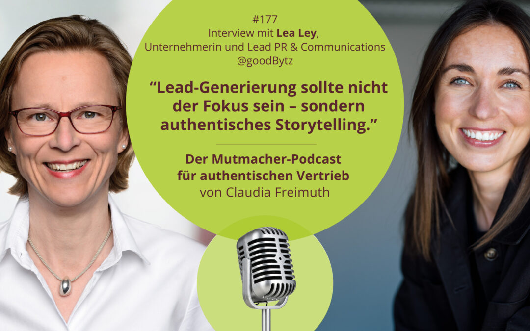 Lead-Generierung sollte nicht der Fokus sein – sondern authentisches Storytelling